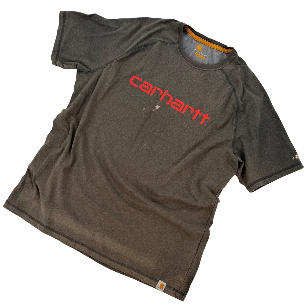Carhartt Force‎ Relaxed Fit T-Shirt Large Faded Workwear Streetwear